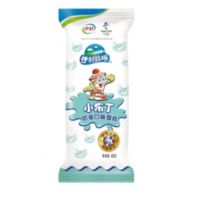 伊利 小布丁奶油口味雪糕冰淇淋冰激凌冷饮 48g 50支(1)