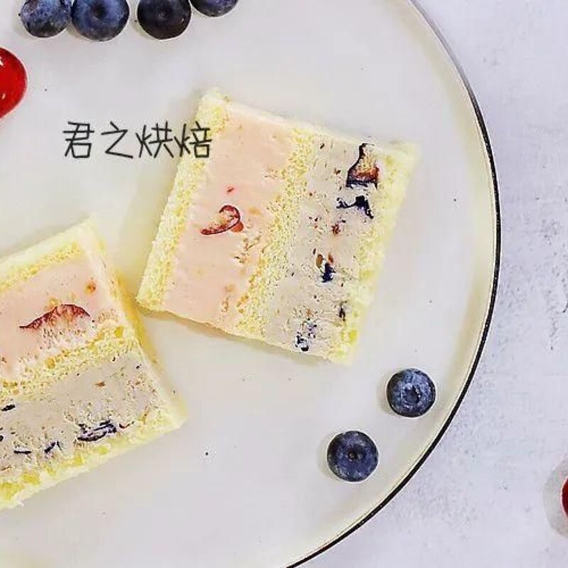 冰淇淋蛋糕的制作流程（家庭简易慕斯蛋糕简单又好吃做法）(18)