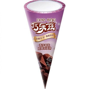 伊利 巧乐兹香芋口味脆皮甜筒冰淇淋冰激凌