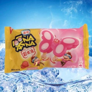 雀巢笨NaNa蝴蝶形草莓味冰棍 80g 