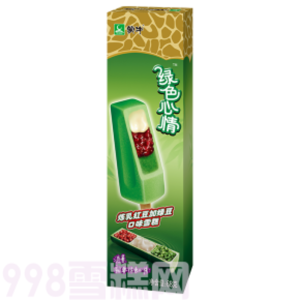 蒙牛绿色心情炼奶红豆加绿豆口味雪糕批发 