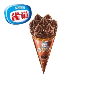雀巢花心筒巧克力味雪糕批发 67g 24