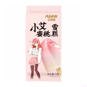 网红小艾蜜桃雪糕  70g  30支