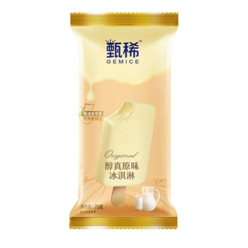 伊利甄稀醇真原味雪糕冰淇淋棒冰冷饮冰激凌 80g 30支(1)