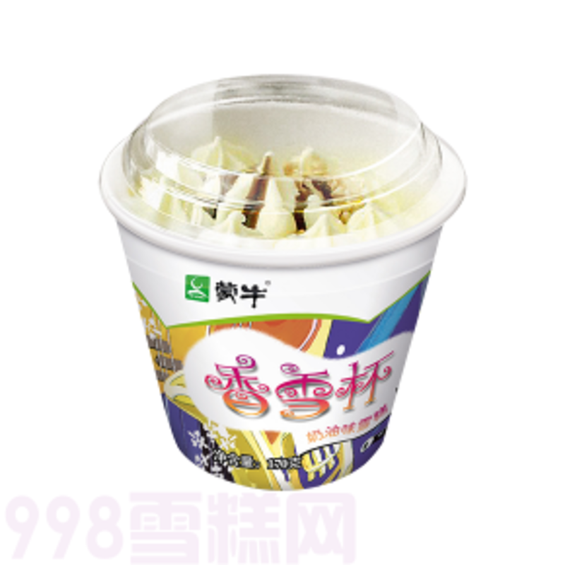 蒙牛香雪杯奶油味雪糕 165g 12杯(1)